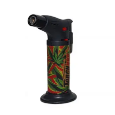 Запальничка-пальник з підставкою "Конопля" червона