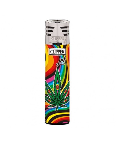 Запальничка CLIPPER "Jet Flame Weed" #1