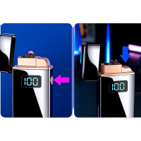 Запальничка 2-режимна імпульсна/газ USB (коробка)