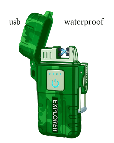 Запальничка імпульсна USB Камуфляж