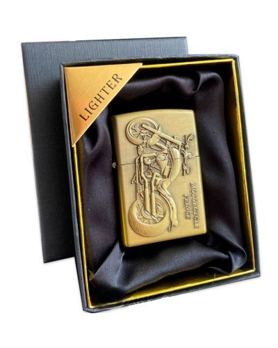 Подарункова бензинова запальничка "Мото"