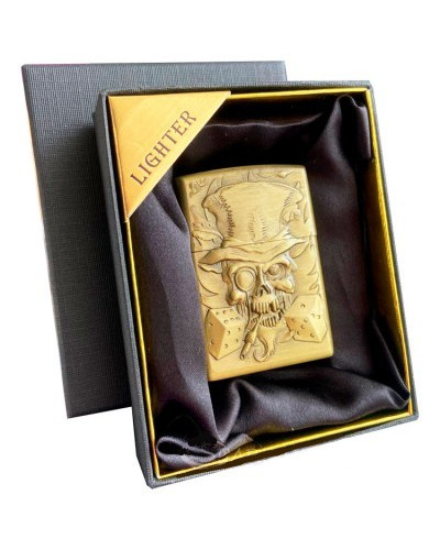 Подарункова бензинова запальничка "Черепа 2"