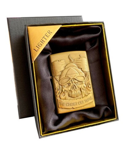 Подарункова бензинова запальничка "Черепа 2"