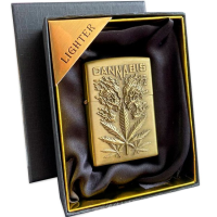 Подарункова бензинова запальничка "Каннабіс"