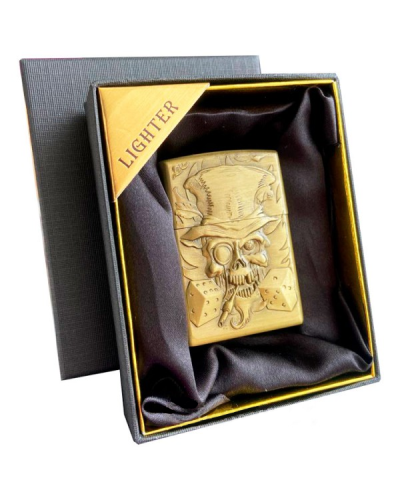 Подарункова бензинова запальничка "Черепа"