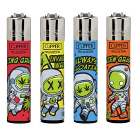 Запальничка CLIPPER D24 ASTRO WEED 2 #1