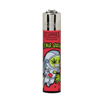 Запальничка CLIPPER D24 ASTRO WEED 2 #1