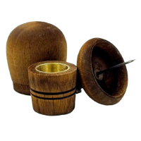 Ковпак дерев'яний із металевою вставкою «Жолудь», розбірний