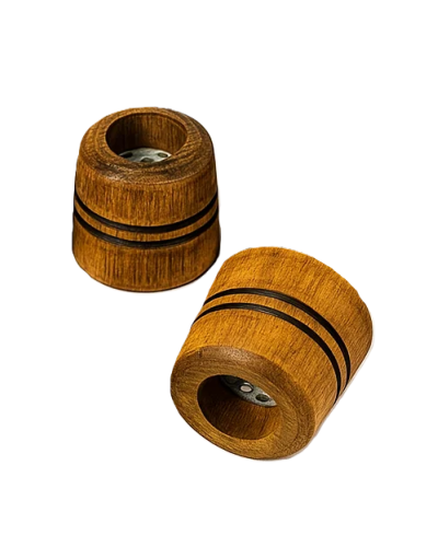 Ковпак деревянный с металлической вставкой "Маленький"