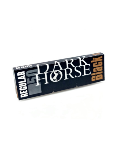 Папір для самокруток Dark Horse Black KS (34 шт)