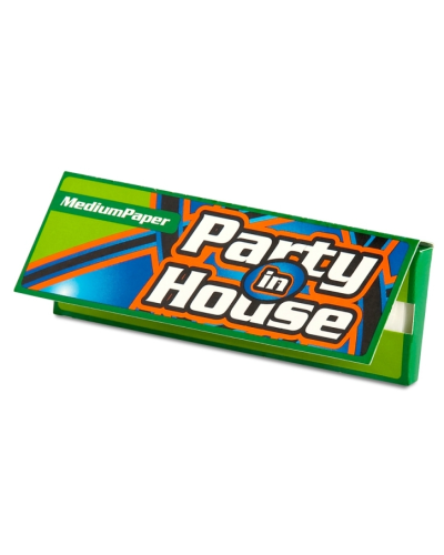 Папір для самокруток Party in House Green (50 шт)
