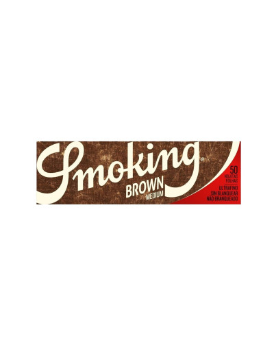 Папір для самокруток Smoking Medium Brown (50шт)