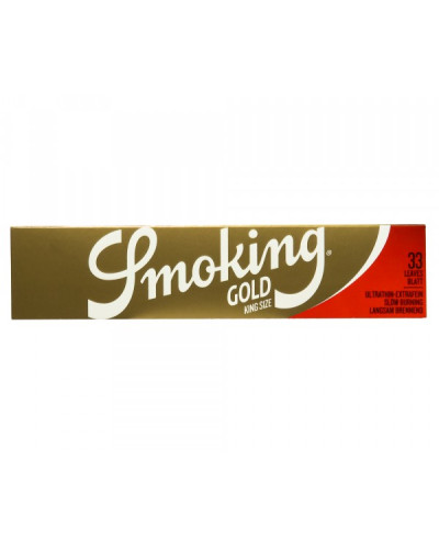 Папір для самокруток Smoking Gold KS (33шт)