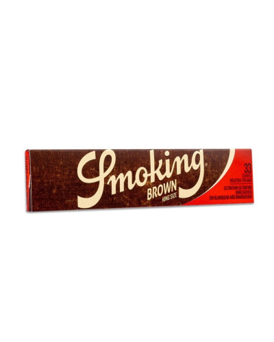 Папір для самокруток Smoking Brown KS (33шт)