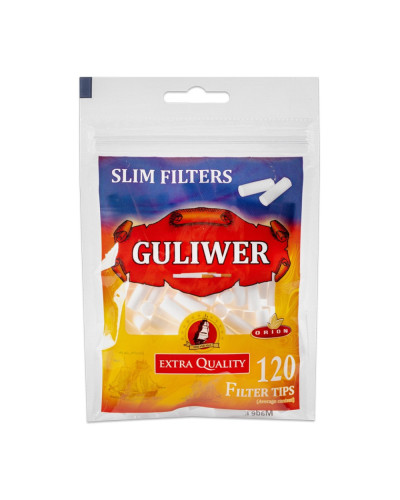 Фільтри для самокруток Guliwer Slim Filters (120 шт)