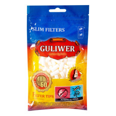 Фільтри для самокруток Guliwer Slim Filters (240 шт)