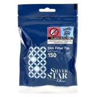 Фільтри для самокруток Silver Star Slim (150 шт)