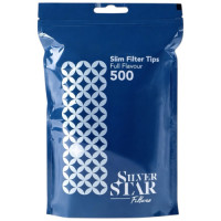 Фільтри для самокруток Silver Star Slim (500 шт)