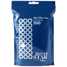 Фільтри для самокруток Silver Star Slim (500 шт)
