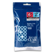 Фільтри для самокруток Silver Star Regular Long (100 шт)
