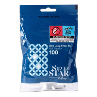 Фільтри для самокруток Silver Star Slim Long (100 шт)