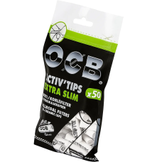 Фільтри для самокруток OCB Activ Extra SLIM 50 шт.