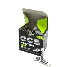 Фільтри для самокруток OCB Activ SLIM 50 шт.