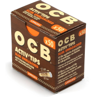 Фільтри для самокруток OCB Activ SLIM Virgin 50 шт.