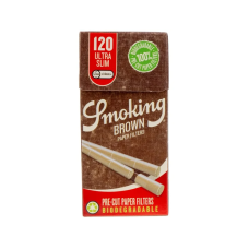 Фільтри для самокруток Smoking Brown Pre-Cut Ultra Slim (120шт)