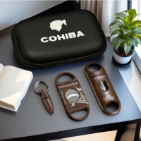 Набір для сигар Montecristo 3 в 1 у кейсі (дирокол, 2 гільйотини) 