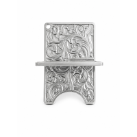 Підставка для сигари Retro Floral Silver