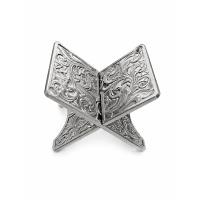 Підставка для сигари Retro Floral Silver