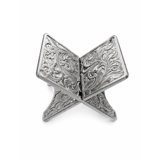 Підставка для сигари Retro Floral Silver