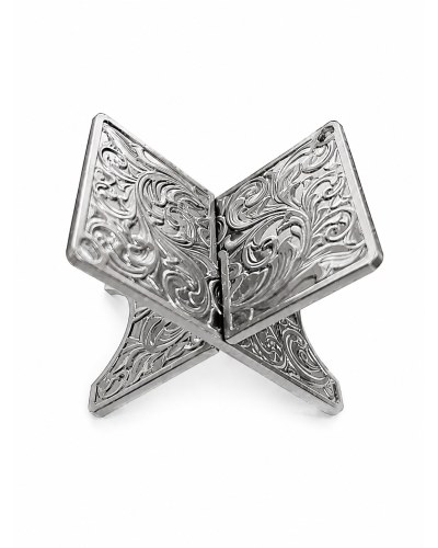 Підставка для сигари Retro Floral Silver