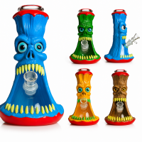 Бонг скляний 3-D Frankie Monster Glow 32 см