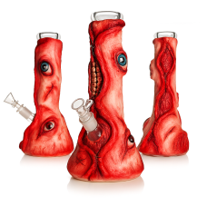 Бонг скляний 3-D Muscle Monster 32 см