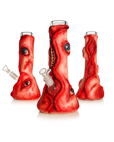Бонг скляний 3-D Muscle Monster 32 см