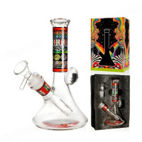 Бонг скляний "Graffiti Box" (18cm)