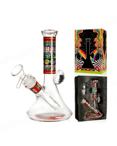 Бонг скляний "Graffiti Box" (18cm)