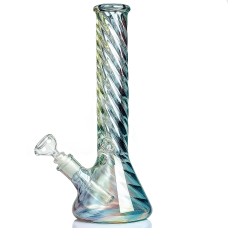 Бонг скляний Holographic Rainbow 40см