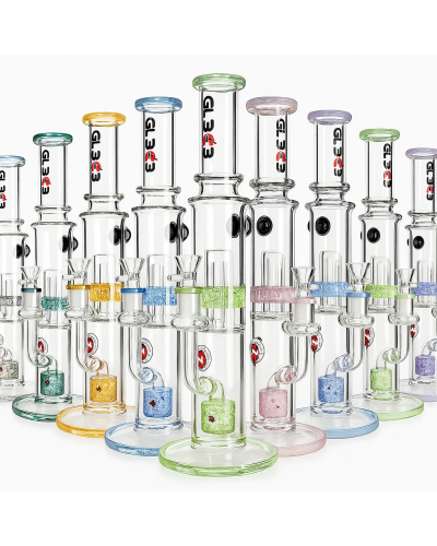 Бонг скляний Honeycomb High Tube 40 см