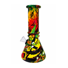 Бонг скляний "Bob Marley" 15 см