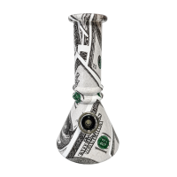 Бонг стеклянный "Money" 15 см