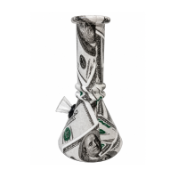 Бонг стеклянный "Money" 15 см