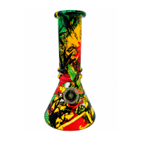 Бонг стеклянный "Bob Marley" 15 см