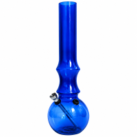 Бонг акриловый "WaterPipe" 33 см Синий