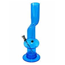 Бонг акриловий "Twist" 33 см Синій