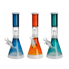 Бонг скляний "High Beaker Color Matrix" (30 cm)