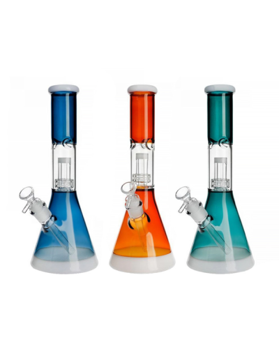 Бонг скляний "High Beaker Color Matrix" (30 cm)