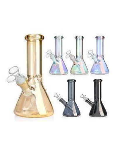 Бонг стеклянный "Rainbow Beaker" (20 cm)